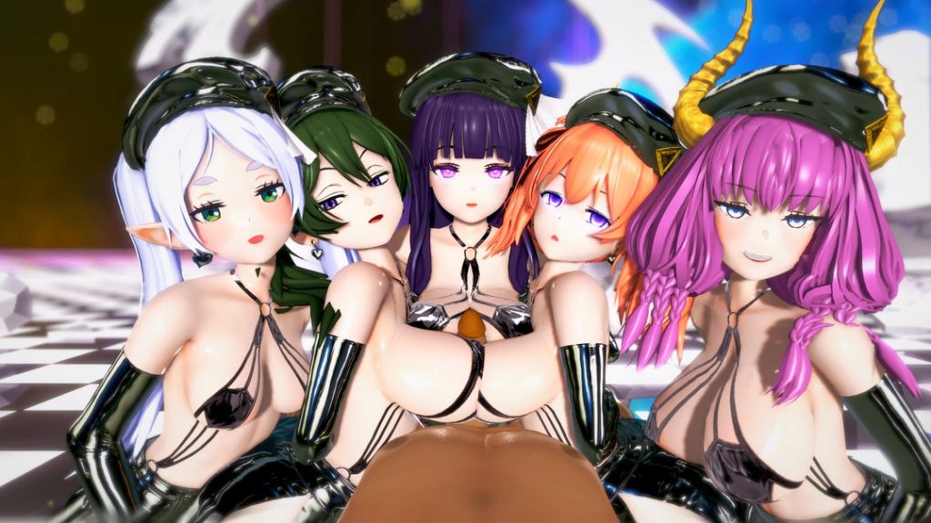 [7pupu] 芙莉蓮x費倫x尤蓓爾x阿烏拉x莉妮耶 - STEP【葬送のフリーレン】4k SEX sQH